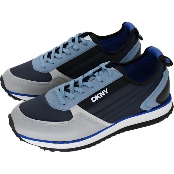DKNY Men\'s Mixed Media Runner Sneakers Navy US 13M EU 46 main image 4
